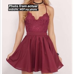 Lace skater dress new with tag